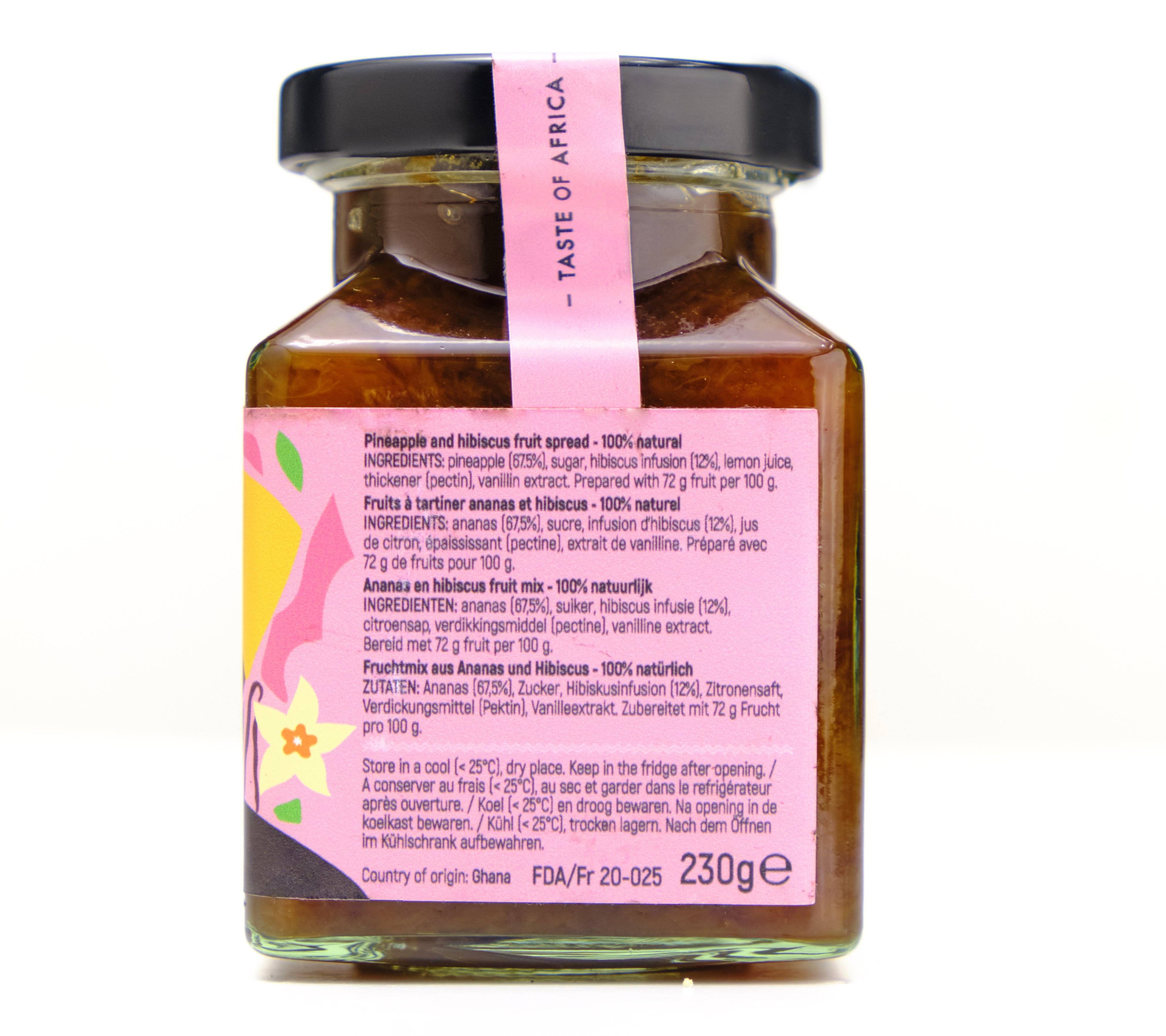 Jam Pineapple Hibiscus Vanilla-Jams