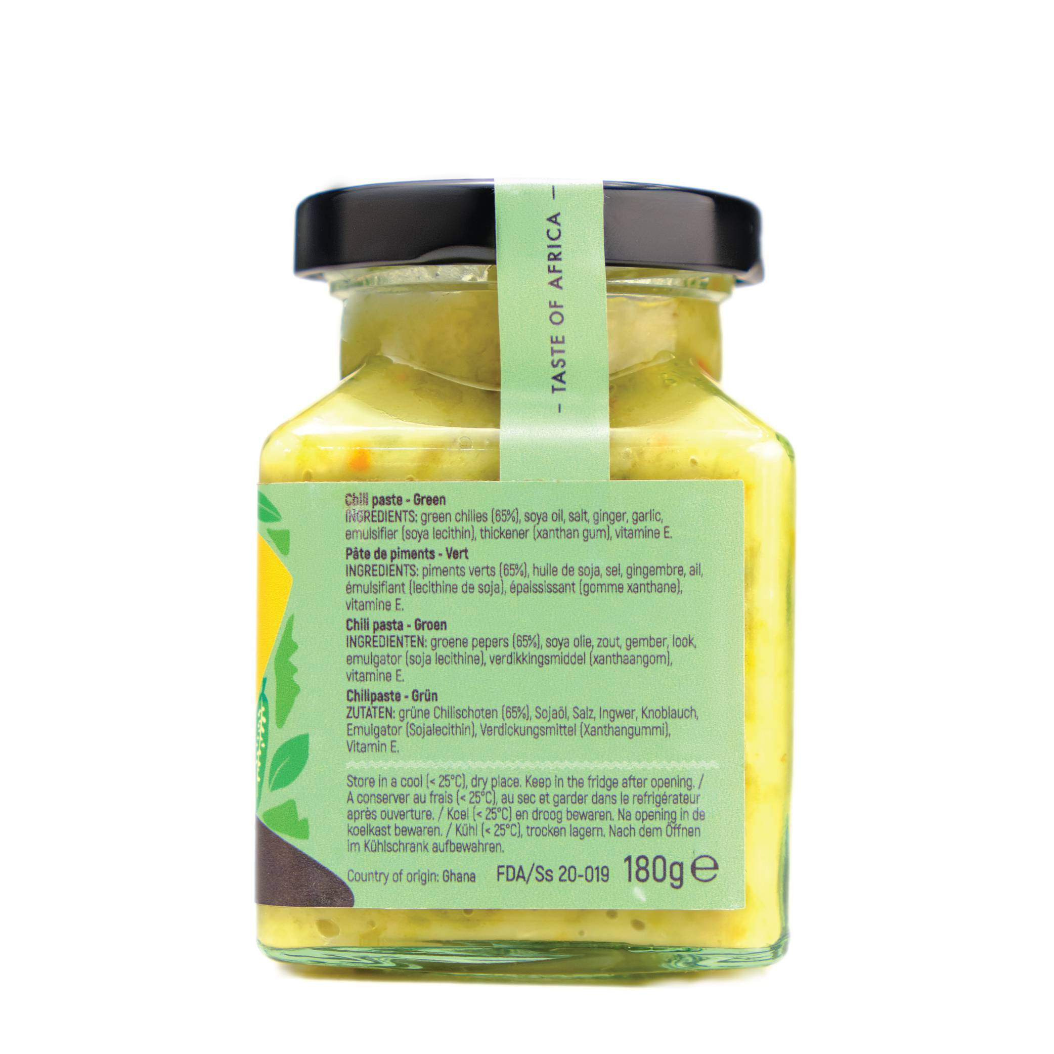 Chili Paste Green Pepper (mild)-Chili Pastes