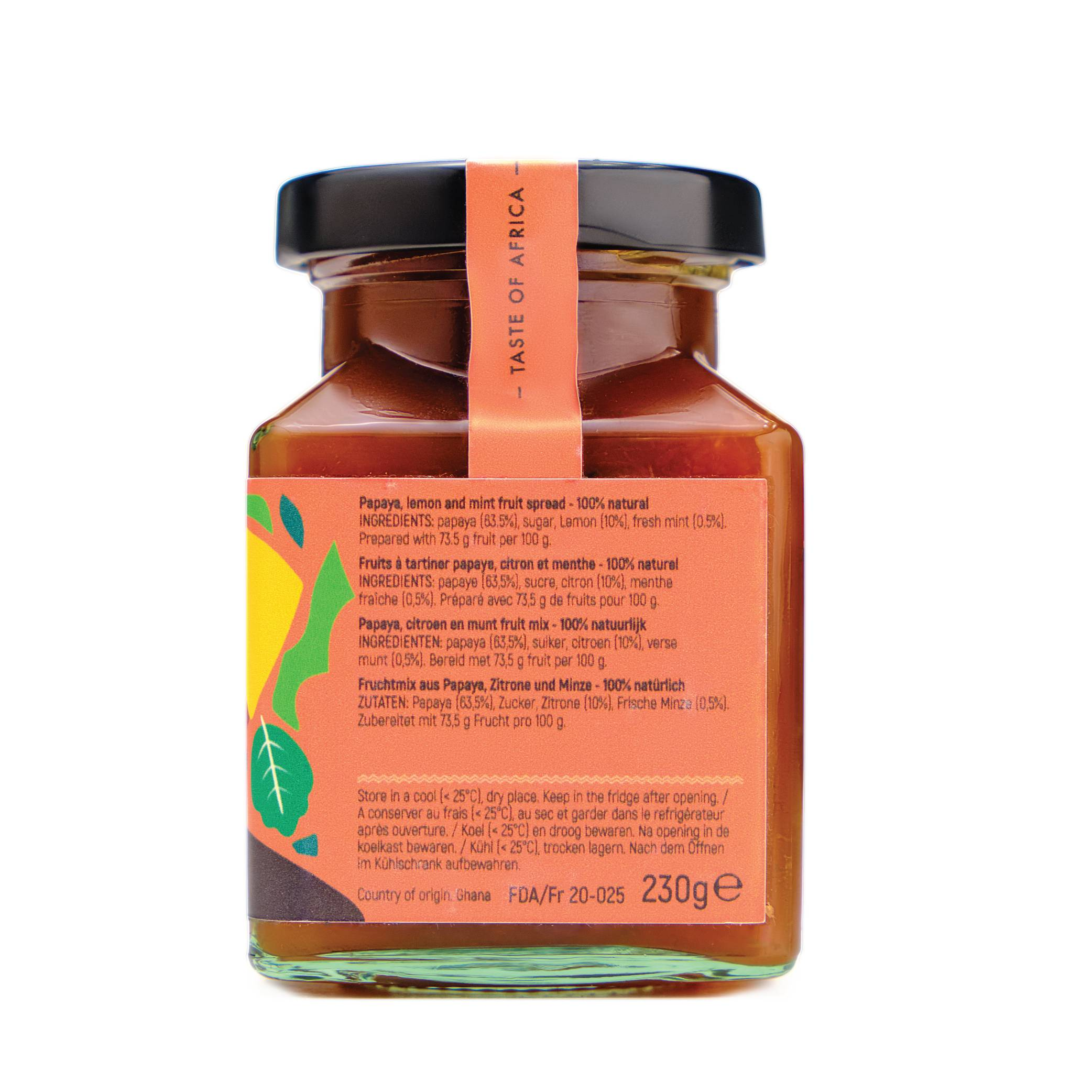 Jam Papaya Lemon Mint-Jams