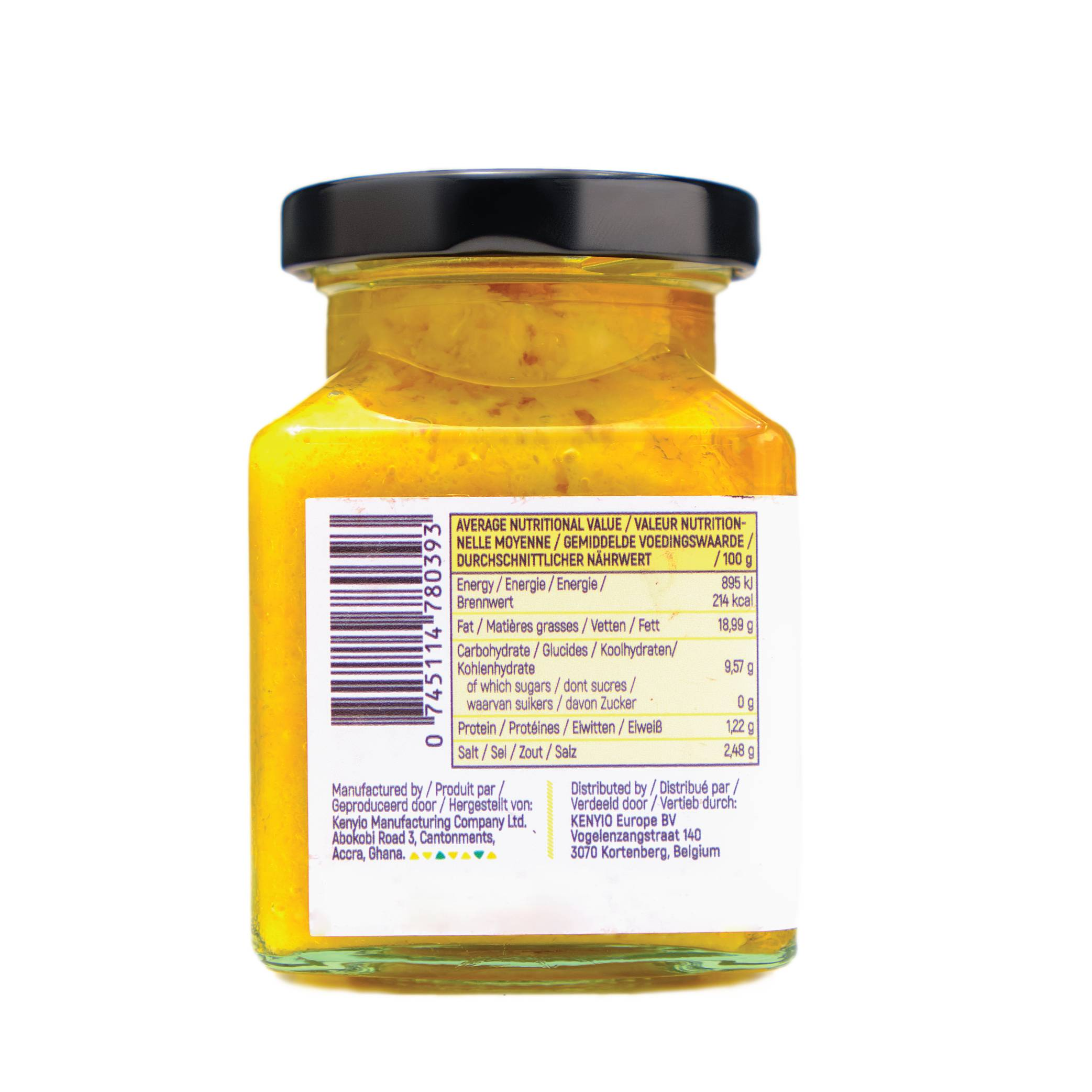 Chili Paste Yellow Pepper (hot)-Chili Pastes